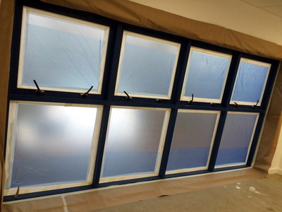 Onsite spraying & metal polishing services Onsite spraying & metal polishing services